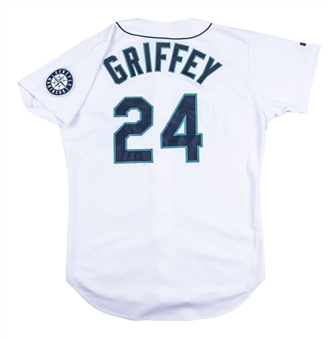 1998 Ken Griffey Jr. Game Used Seattle Mariners Home Jersey (Sports Investors Authentication)